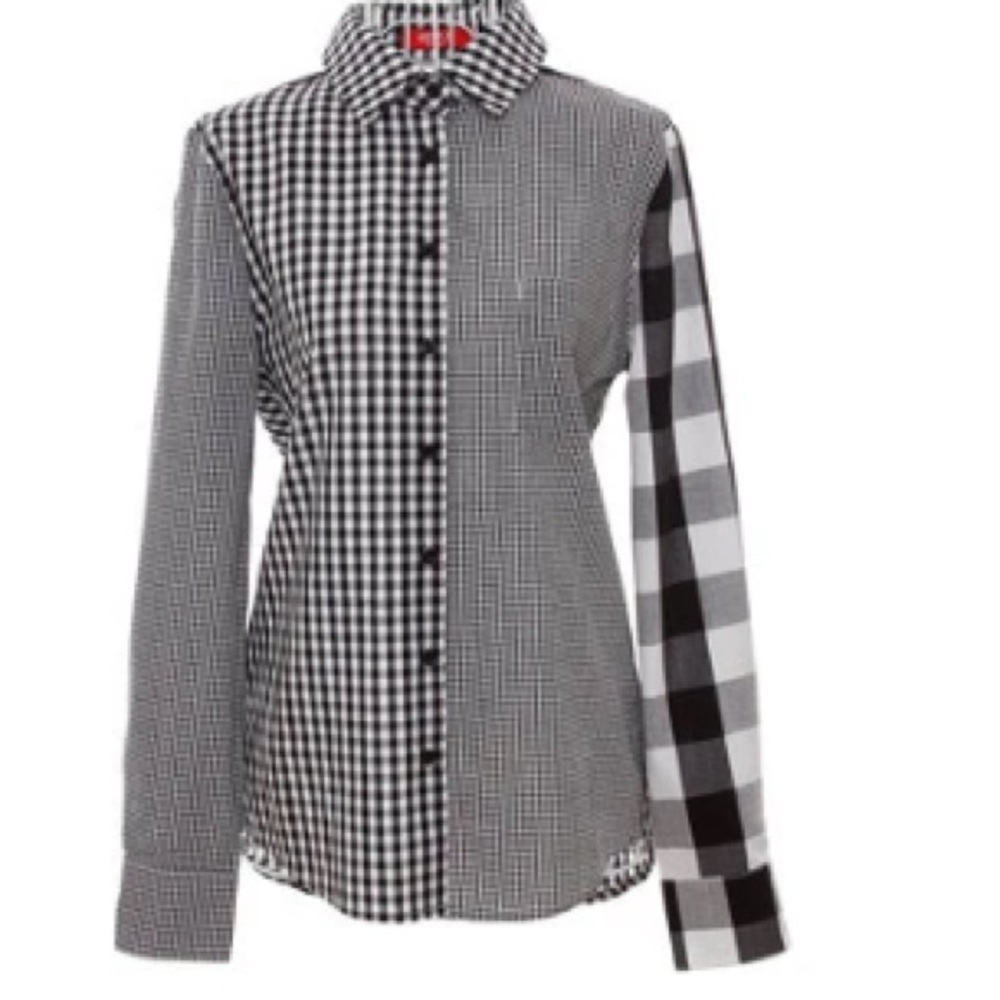 CAMPFIRE BLOUSE ❌ 🔴 l l Classic Plaid - Picture 2 of 5